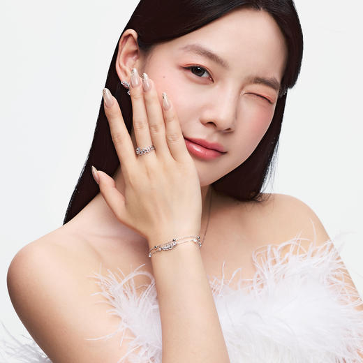 KADER卡蒂罗 羽迹戒指 女戒简约高级单戒时尚原创小众设计感 商品图2