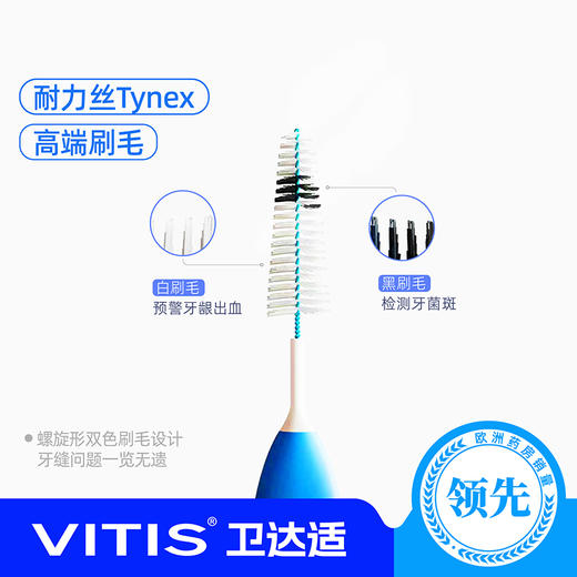 interprox® 龈得士直身黑白牙缝刷 商品图1