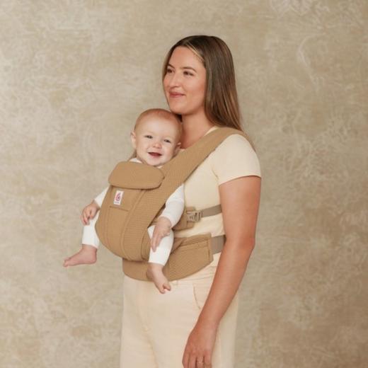 美国Ergobaby 婴儿背带Omni Deluxe宝宝四式轻便款便携超透气横抱轻便四季前抱式小月龄溜娃神器 新生儿-4岁 商品图8