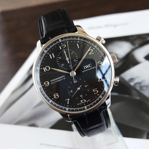 【95新】IWC 万国IW371609自动机械机芯计时41MM（男款）葡萄牙系列精钢300426NJT02 商品图4