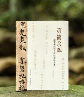 【新书】《策简余晖：湖南郴州西晋简牍书法艺术》，16开，平装，陈丫欢著，浙江古籍出版社2026年一版一印，160面，定价128，售价：96元。