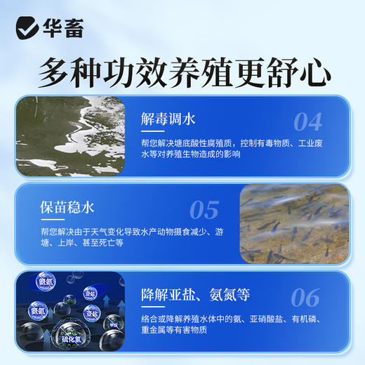 华畜水产解毒净水宝1kg 膏状有机酸 浓度更高 商品图5