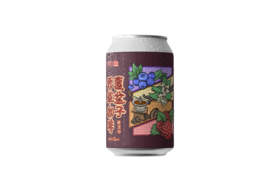 懒鯨酿造 香草咖啡覆盆子 330ml
