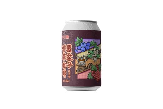 懒鯨酿造 香草咖啡覆盆子 330ml 商品图0