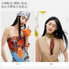 万事利SHINE系列双面印花方巾-花漫舞 商品缩略图1
