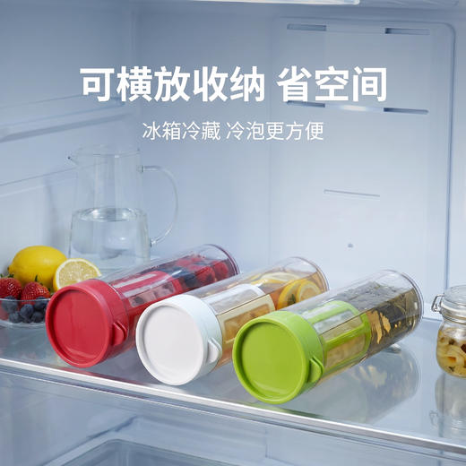 KEYIOW 可意欧冷萃凉水壶 冷泡花茶咖啡一键自制鲜饮 一壶多用 1000ml大容量 3色可选 商品图10