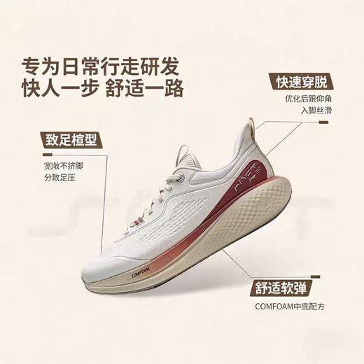 【618抢先购】李宁SOFT GO 3男子反光柔软舒适潮流休闲鞋AGLW001 商品图1