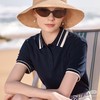 H哈吉S女士撞色翻领Polo衫短袖T恤 商品缩略图10