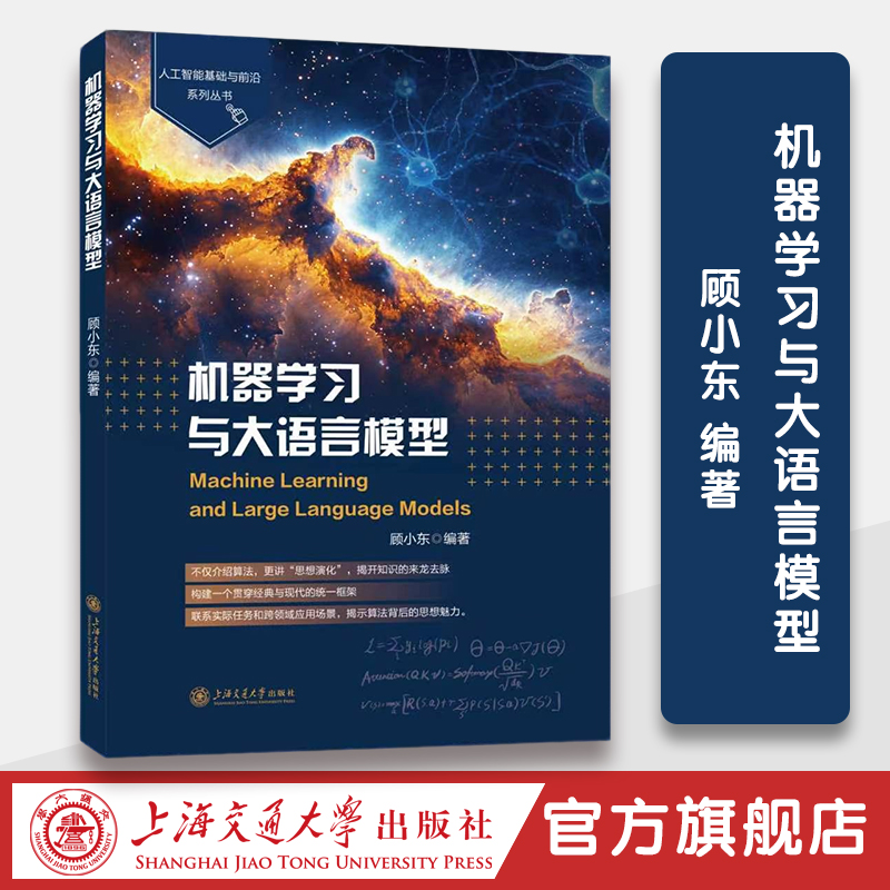 机器学习与大语言模型  顾小东 编著