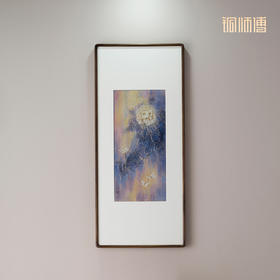 铜师傅 手工錾刻 铜雕画《国色天香》装饰画
