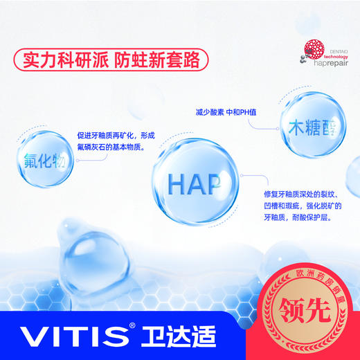 VITIS®卫达适防蛀漱口水 500ml 商品图1