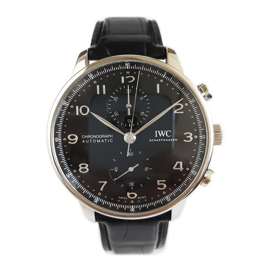 【95新】IWC 万国IW371609自动机械机芯计时41MM（男款）葡萄牙系列精钢300426NJT02