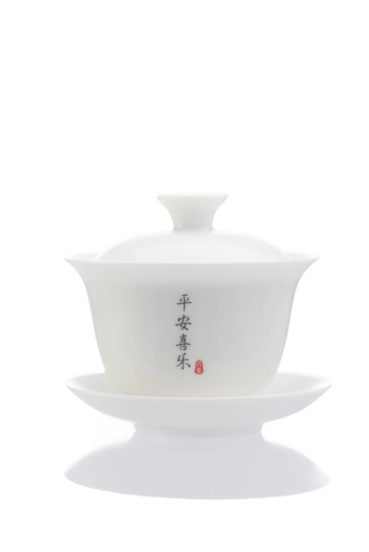八马茶业丨素白白瓷茶具套组 商品图1