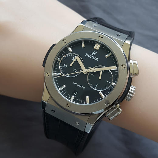 【95新】Hublot 宇舶521.NX.1171.LR自动机械机芯日期显示、计时45MM（男款）经典融合系列钛金属030526TJ16 商品图8