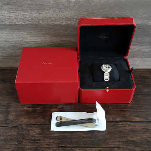 【95新】CARTIER 卡地亚W69010Z4石英机芯28MM（女款）蓝气球系列精钢300426AK31 商品图1