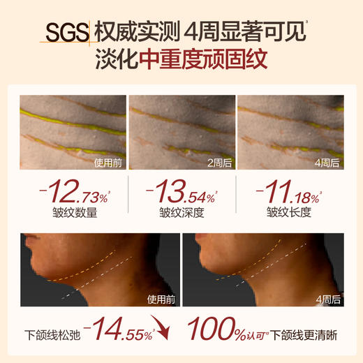 【颈霜】HBN 视黄醇提拉淡纹颈霜 50g/瓶 紧致抗皱 舒缓保湿 商品图2