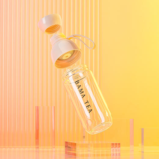 八马茶具 | 钛晶清心冷泡杯(玉兰白) 商品图2