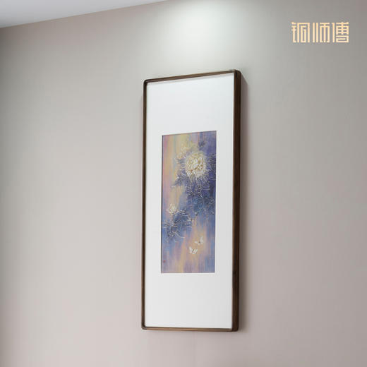 铜师傅 手工錾刻 铜雕画《国色天香》装饰画 商品图4