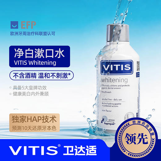 VITIS®卫达适净白漱口水 500ml 商品图0