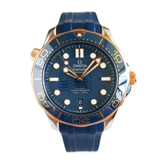 【95新】OMEGA 欧米茄210.22.42.20.03.002天文台认证同轴自动机械机芯日期显示42MM（男款）海马系列精钢；18K黄金270426TJ27 商品图0