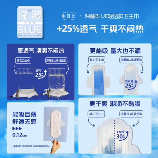【29.6元专区】她研社新疆棉卫生巾 商品图3