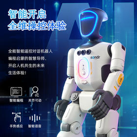 【智能遥控对话机器人🤖】AI机器人玩具 智能语音灯光对话早教唱歌遥控机器人 男女孩礼物