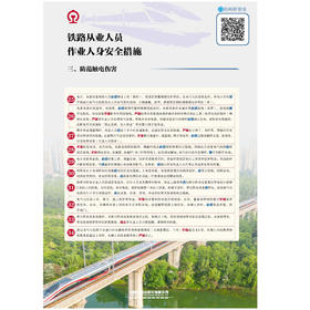 171131549铁路从业人员作业人身安全措施宣传挂图之三（防范触电伤害）