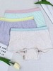 【首团2件减3，3件减5】【儿童内衣裤系列 凉感网眼速干内裤】72小时内发货  冰丝+桑蚕丝 平滑无感不磨肤 10A级抑菌  高弹力不易夹PP 0感腰头不勒肚 商品缩略图3