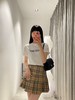 Bur 经典女士字母徽标装饰圆领T恤 商品缩略图2