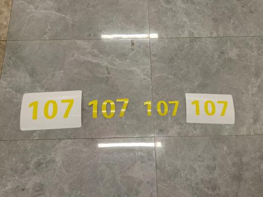 【JL】定制数字车贴 2000张起 商品图0
