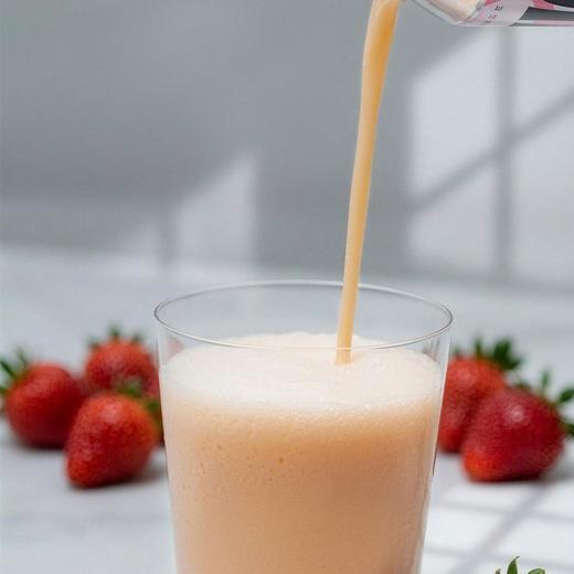 牛啤堂 樱花草莓酸奶昔 500ml 商品图1