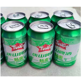 唐山畅爽330ml啤酒六联包