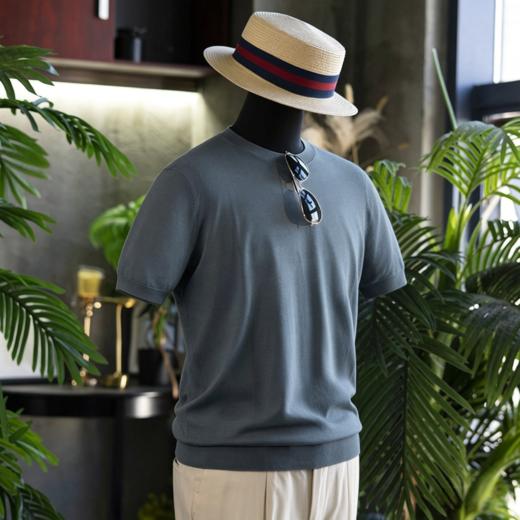 夏季新款男士纯羊绒 POLO衫T恤  四色可选-奢品不退换 商品图7