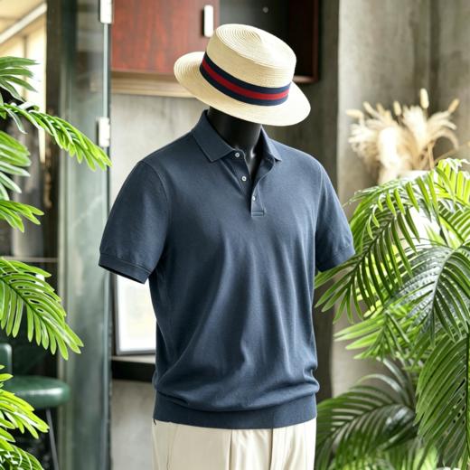 夏季新款男士纯羊绒 POLO衫T恤  四色可选-奢品不退换 商品图3