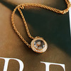 【95新】萧邦Happy Diamonds系列819562玫瑰金镶钻快乐钻项链 链长约40cm女士 270426NJS12 商品缩略图1