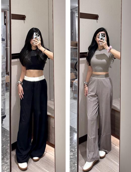 𝐥ulu Swift 女士腰部徽标阔腿裤 商品图10