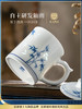 富玉 丨 景德镇玲珑茶杯大容量节节高升茶漏杯 商品缩略图1