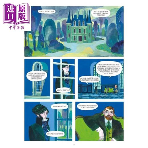 预售 【中商原版】【法文版】法漫 科学怪人David Sala绘 法文原版 FRANKENSTEIN 商品图4