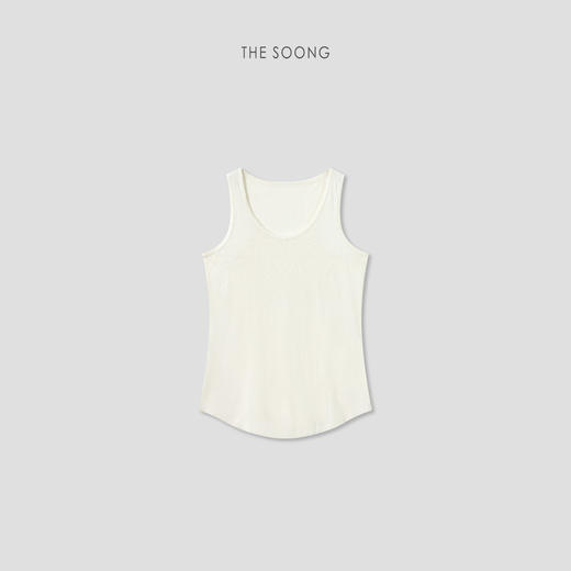 THESOONG|"棉麻新感"100%长绒棉水洗绉组织肌理感背心9078 商品图9