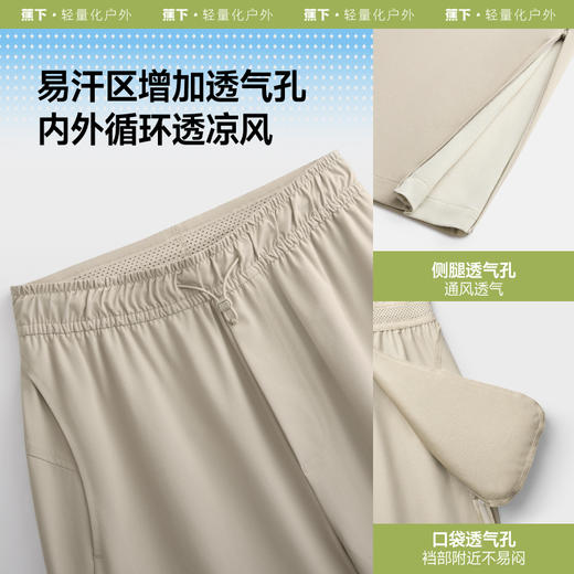 【蕉下精选】蕉下女士超透气宽松防晒裤AS85025 商品图2