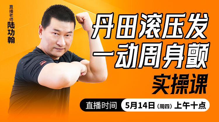 丹田滚压发，一动周身颤——直播教学（陆师亲授）