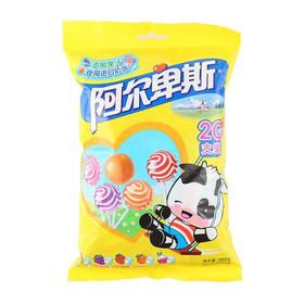 阿尔卑斯20支混合味棒棒糖200g