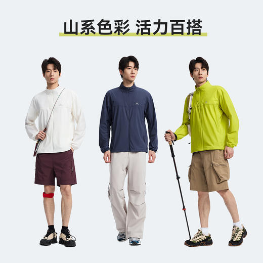 拓路者防晒衣男款2026夏季新款防紫外线皮肤衣立领轻薄防晒服外套 商品图4