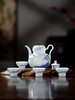 富玉 | 富玉陶瓷景德镇茶具套装家用功夫茶具茶杯盖碗茶壶 双松平远酒具一壶四杯 商品缩略图2