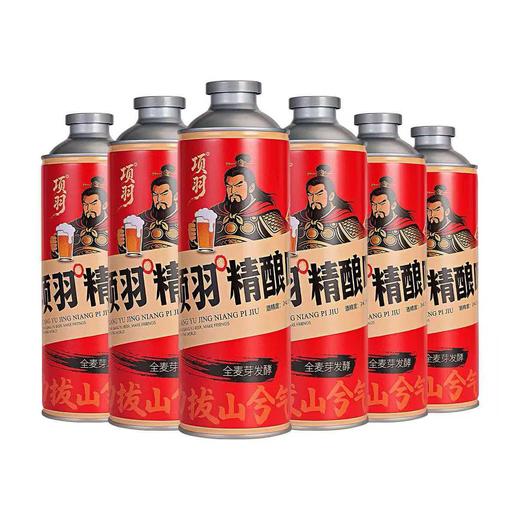 【来自项王故里 醇厚鲜爽 麦香浓郁】项羽精酿德式小麦精酿啤酒（原麦汁12°P 整箱1L*6桶） 商品图1