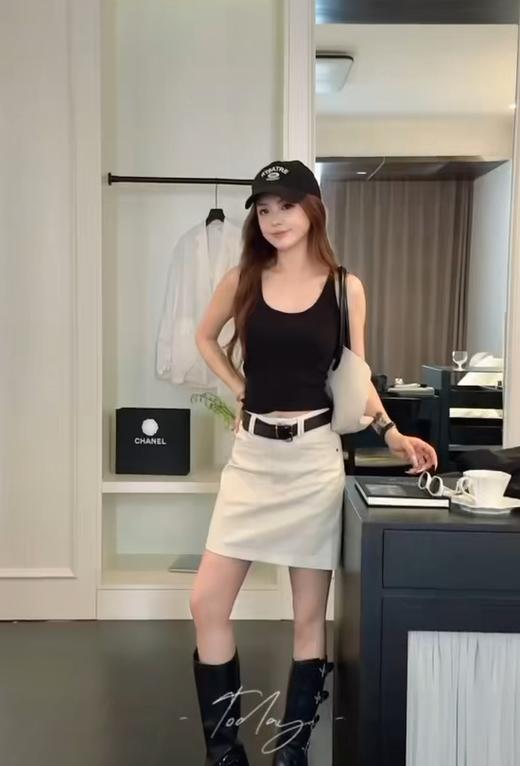 妃子纪.法式简约U领背心系列 商品图4
