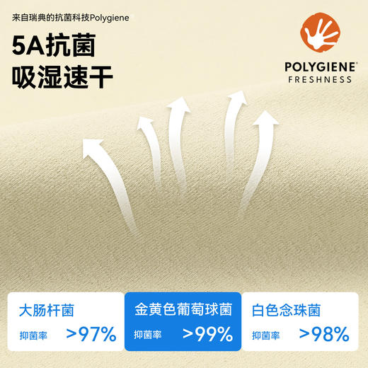 拓路者夏季新款户外速干T恤女5A级抗菌舒适透气徒步休闲百搭短袖GST603007 商品图2