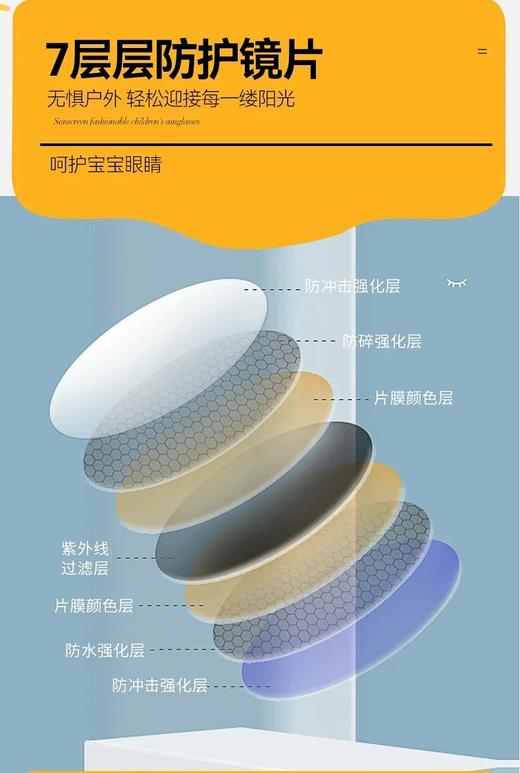 【EYECROXX乘号眼镜清仓捡漏⑤-儿童墨镜合集系列】孩子的眼睛比你想象的更脆弱。选对墨镜，是对童年Z好的投资，现只要79.9💰颜值能打，实力硬核，今年夏天最酷的亲子单品在这！一定要入！ 商品图10