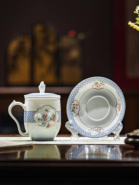 新品 富玉 | 富玉陶瓷景德镇高端茶杯个人专用女士精致2026新款办公室泡茶过滤