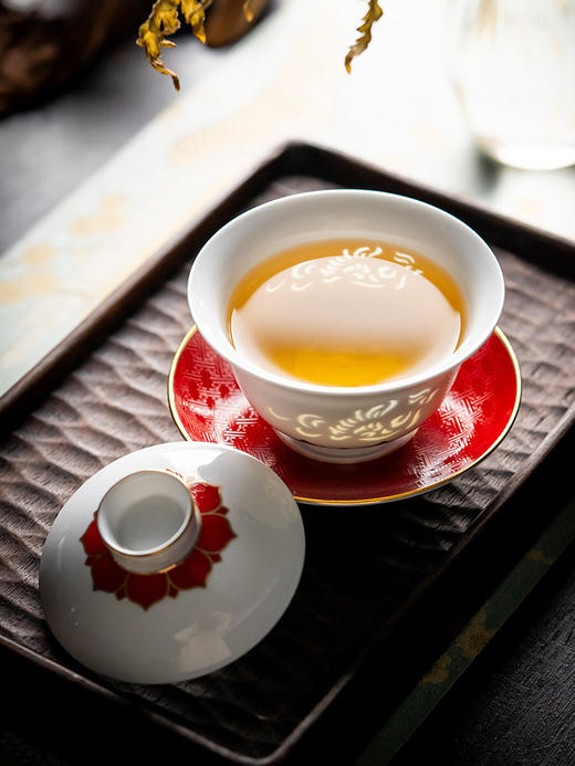 富玉 丨富玉景德镇陶瓷功夫茶具套装家用2026新款茶壶泡茶专用送长辈礼盒 商品图2